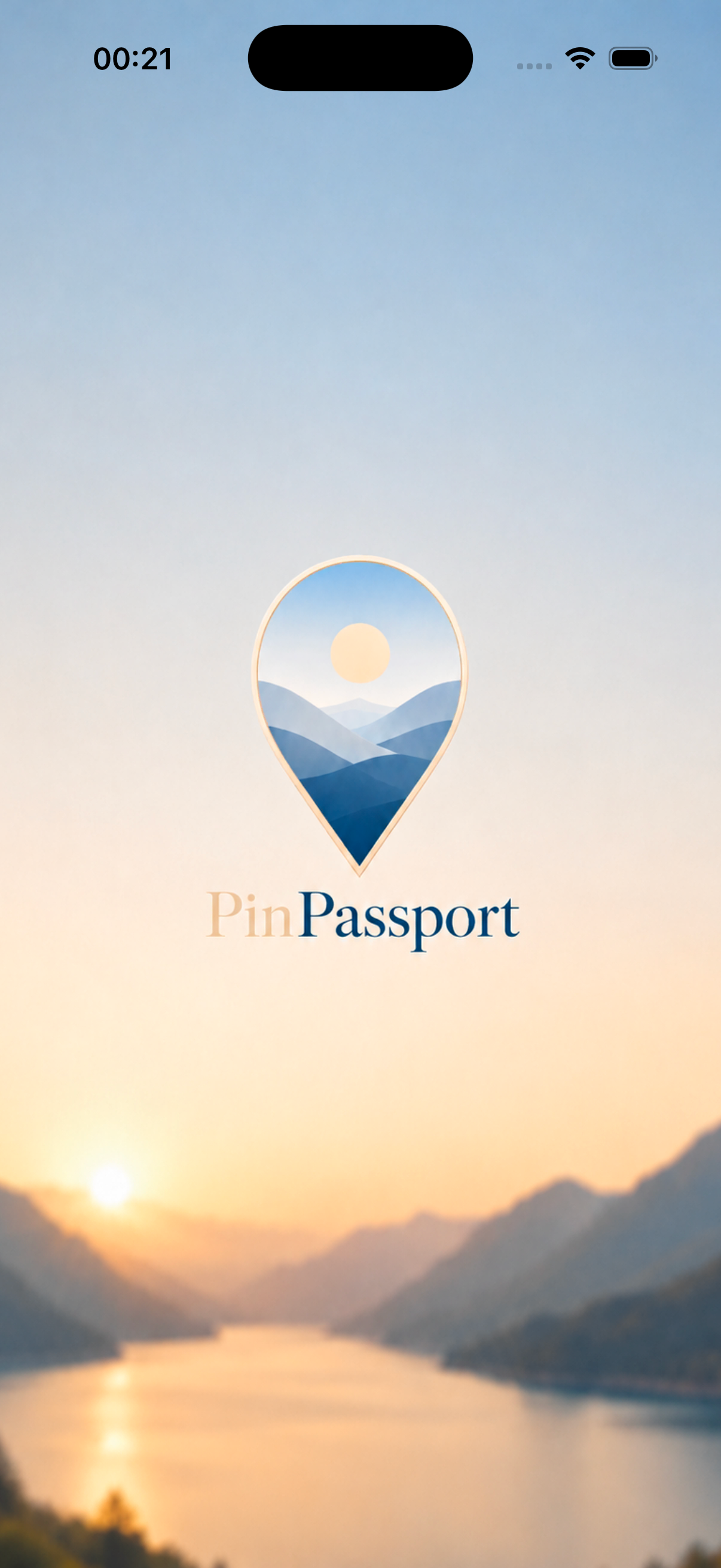 PinPassport onboarding birinci ekran